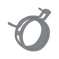 Rotor Clip Hose Clamp #32 TB Magni 511 Black HCRB-032